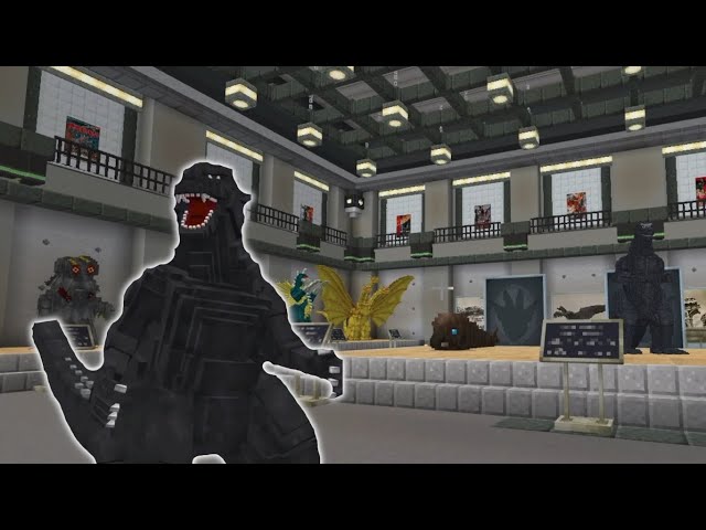All Collectibles Showcase - 5 Floors of Movie Theater Collection | Godzilla Minecraft DLC class=