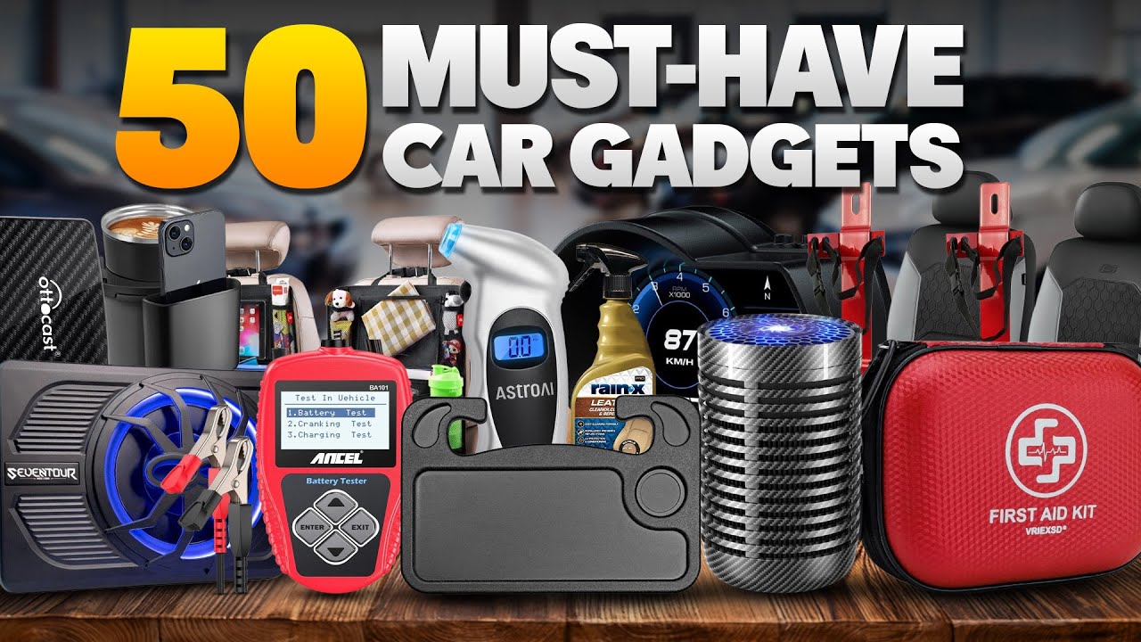 50 Must-Have Car Gadgets On Amazon That Are Worth Buying - YouTube