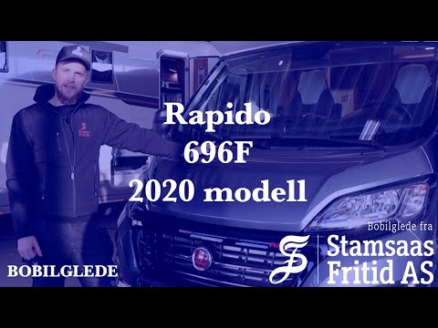 Hvordan bruke bobil? Rapido 696F 2020 modell