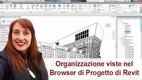 Organizzazione viste nel Browser di Progetto di Revit