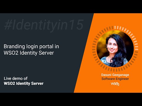 Branding login portal in WSO2 Identity Server 5.11.0 #Identityin15