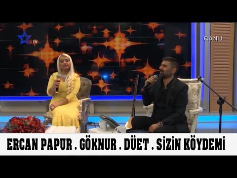 Ercan Papur  feat. Göknur Karadağ  Sizin Köydemi  Unutulmayan Uzun Havalarımız Canlı Tv Kaydı 2019