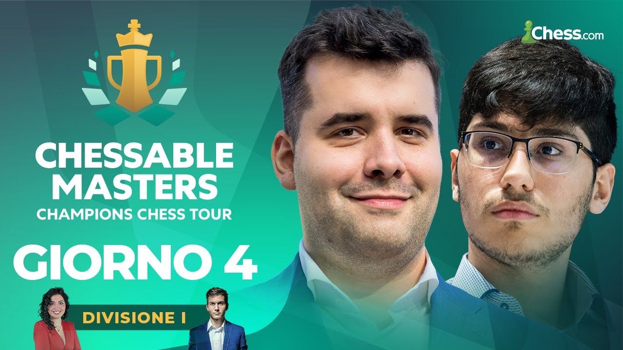 Champions Chess Tour 2024 Chessable Masters con Carlsen, MVL e