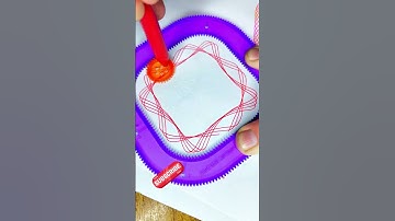 Spirograph Art #shorts #spirograph #drawing #asmr