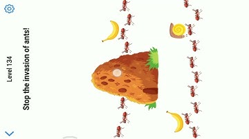 Easy Game Level 134 || Stop The Invasion Of Ants.