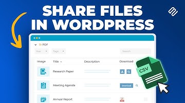Getting Started With Document Library Pro | WordPress File Manager
