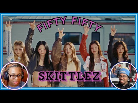 TASTE THE RAINBOW FIFTY FIFTY 피프티피프티 Skittlez Official MV REACTION 