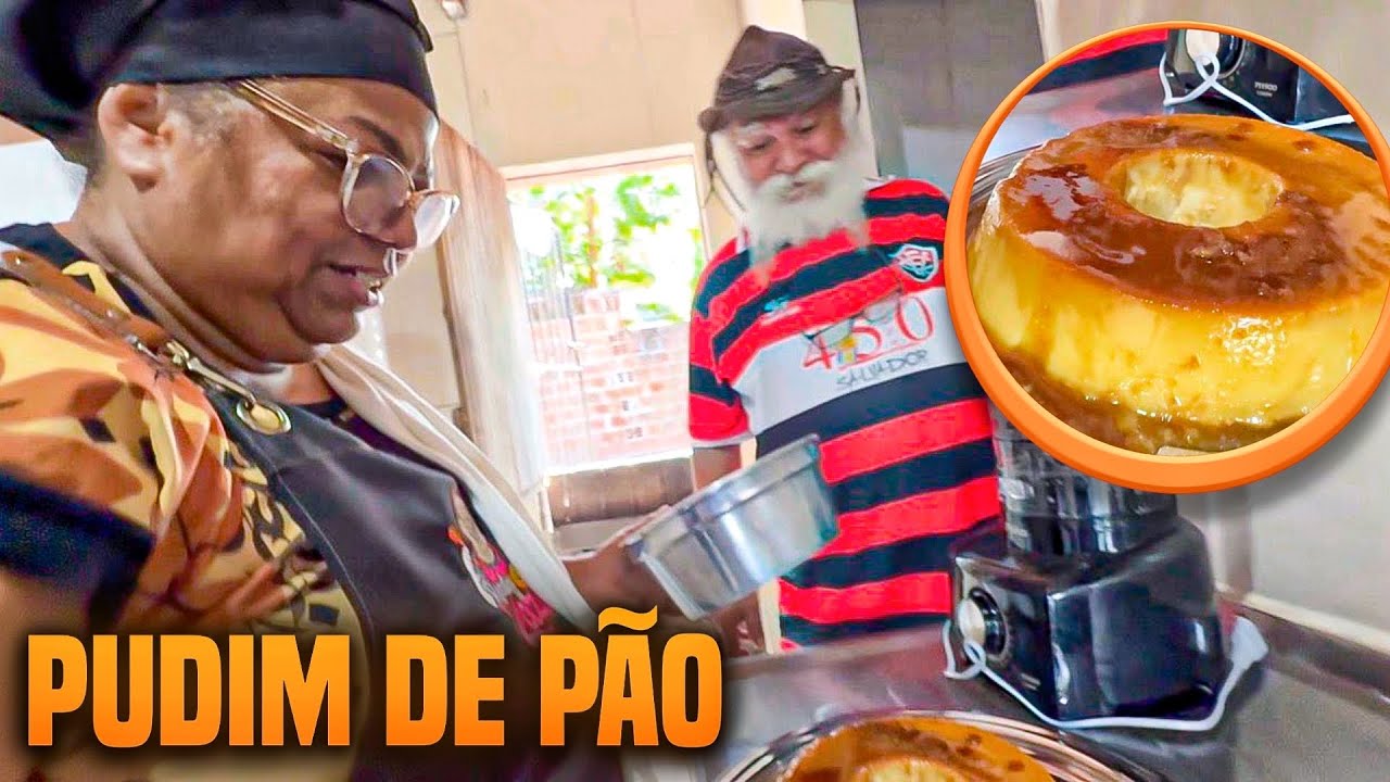 DONA ZAZA FEZ UM PUDIM DE PÃO 😱😱😱 | RECEITAS DA ZAZA 