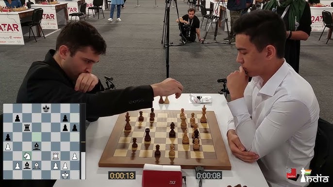 ChessBase India on X: The Qatar Chess Masters Open 2023 is underway! The  first round is going on right now. With the likes of Magnus Carlsen, Hikaru  Nakamura, Anish Giri, Gukesh, Arjun