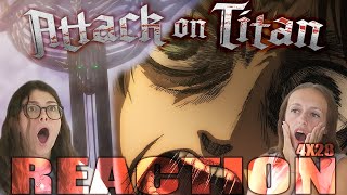 Attack on Titan (SUB) - 4x28 The Dawn of Humanity - Reaction