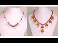 3 DIY designer necklaces making with beads