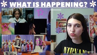 What Is Happening: “feel like','she's all I wanna be','run for the hills' by Tate McRae MV Reaction