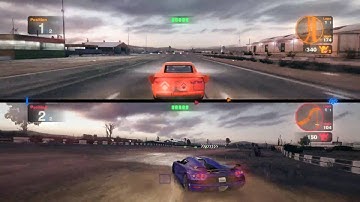 Blur Split Screen GamePlay