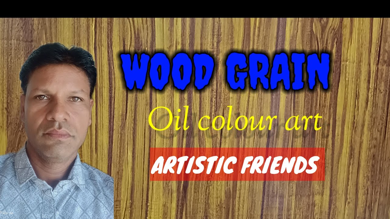 Wood Graining Technique //How to draw Teckwood Grain#viralvideo#wood ...
