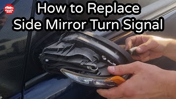How to Replace Side Mirror Turn Signal on 2006 Mercedes B Class (W 245)