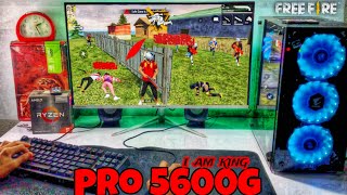 5600g 🤢 Vega graphics Full Maps 29 kill Free Fire  #handcam