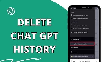 How to Delete Chat GPT History 2023? Clear Chat GPT History in 1 Minute