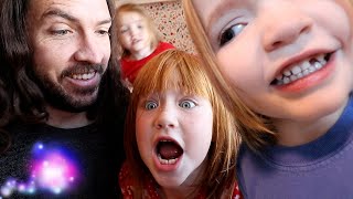 DAD vs KiDS day 4 -  Adley & Niko control our day!! magic morning routine and surprising mom home