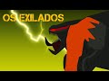 Monsterverse: A Origem De Ghidorah  #3 / "Os Exilados" /Animação Stick Nodes