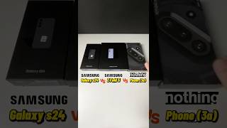 Galaxy S24 Vs Z Fold 5 VS Nothing Phone 3a Power On Boot Speed Test Comparison