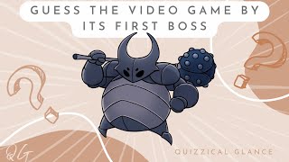 Guess the video game by first boss Video game quiz 6~~  #videogamequiz