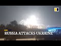 Russia begins attack on Ukraine as US and Nato vow response