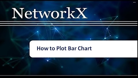 How to plot Bar Chart in Python Using Matplotlib - NetworkX Tutorials