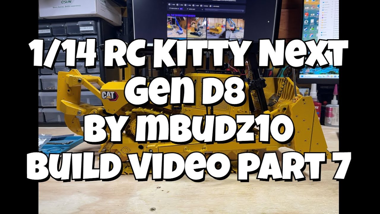 1/14 RC Kitty Next Gen D8 by mbudz10 Build Video Part 7