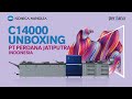Konica Minolta C14000 Unboxing Indonesia