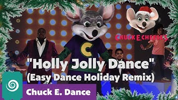 Holly Jolly Dance (Easy Dance Remix) | Chuck E. Christmas Dance for Kids