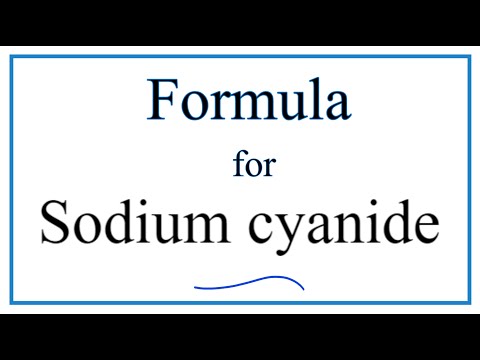 How to Write the Formula for Sodium cyanide