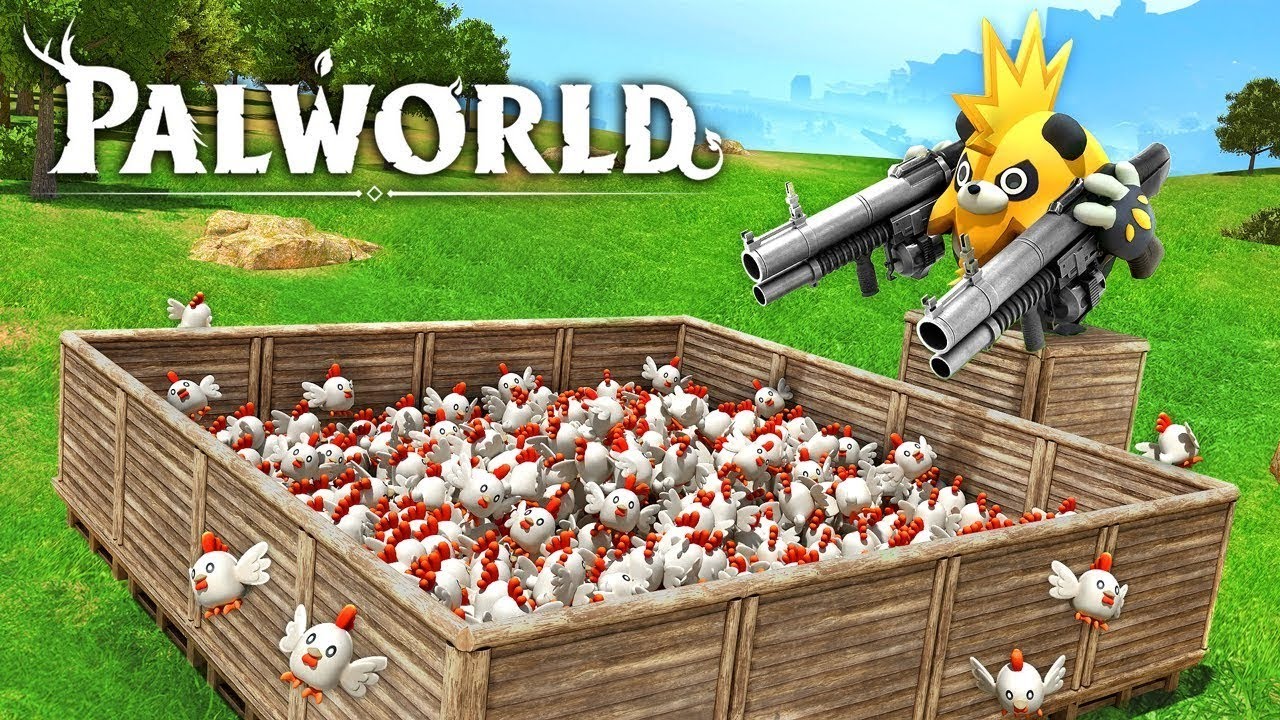 NEW* PALWORLD  TOP 100 Funny moment 😅 (PART 4)