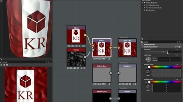 Emboss Node [Atomic Nodes] - Substance Designer (showcase)