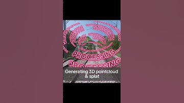 How to turn a 360° camera into a 3D pointcloud generator