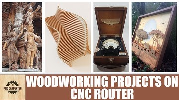 4 Amazing Fun DIY Woodworking Projects to Make on CNC Router