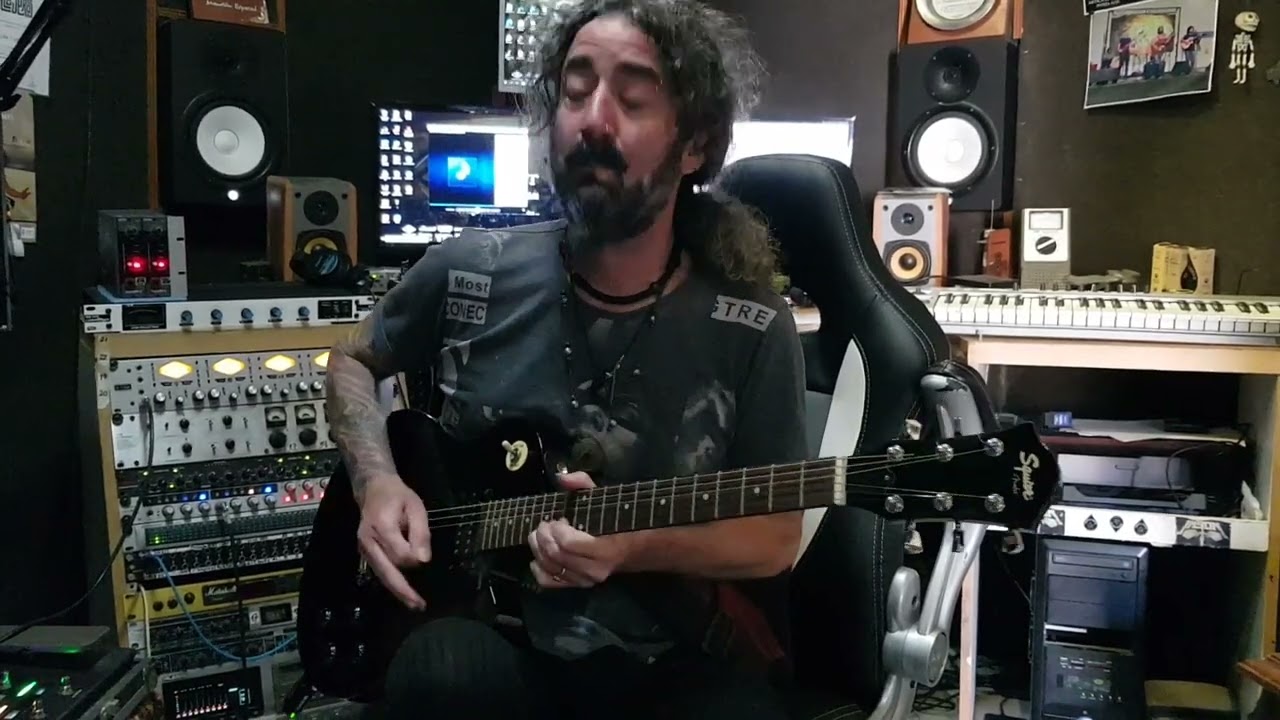 Squier M-50 test Ari Ranieri - led zappelin