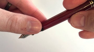Removal of a Modern Pelikan Nib