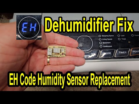 Dehumidifier EH Code Fix - Humidity Sensor SoleusAir TCL Models #EHcodefix #DehumidifierEHcodefix