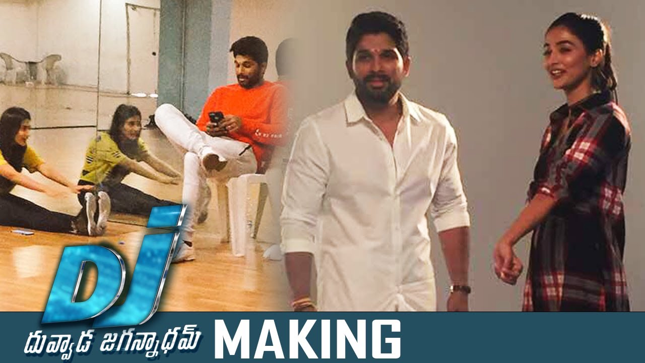 Dj Duvvada Jagannadham Movie Making | Working Stills | Allu Arjun | Pooja | TFPC