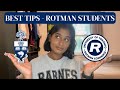 8 tips for incoming rotman commerce students 2022  uoft rotman