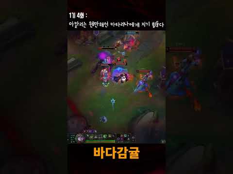 아칼리로는 웬만하면 카타에게 지기 힘들다