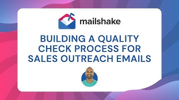 Building a Quality Check Process for Sales Outreach Emails