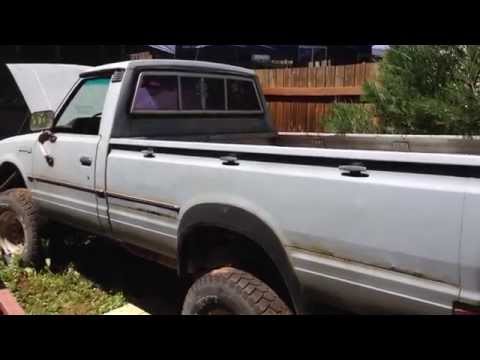 86 1/2 Nissan 4x4 problems fast cold idle z24