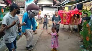 Lucu bocil joged 'Joko Tingkir ngome dawet pengamen mirip Rizky Billar wooww