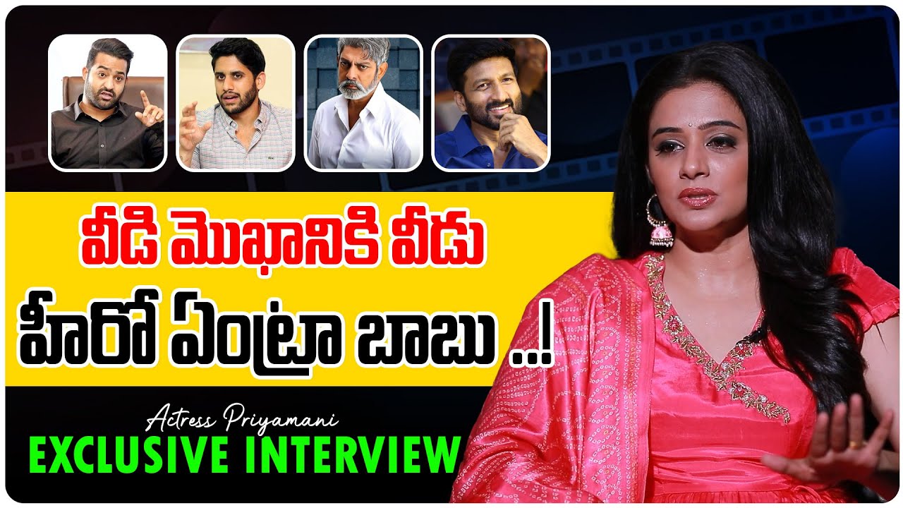 Actress Priyamani Exclusive Interview | Jr NTR | Akkineni Nagachaitanya | Daily Filmy