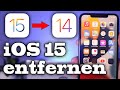 iOS 15 Beta auf iOS 14 zurücksetzen ohne Daten zu verlieren | iOS &amp; iPadOS 15 Beta löschen | Deutsch