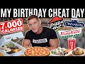 MY BIRTHDAY CHEAT DAY! *eating everything I want for 24 hours*