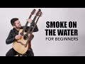 SMOKE ON THE WATER for beginners (Deep Purple) - Luca Stricagnoli