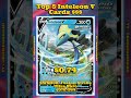 Top 5 RAREST &amp; Most Expensive Inteleon V Pokémon Cards! 💧💎  #pokemon #top5 #tcg #pokémon