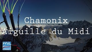 Paragliding in Chamonix (december 2017) - HD